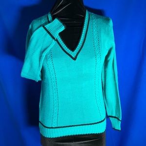 Eileen Teal Sweater